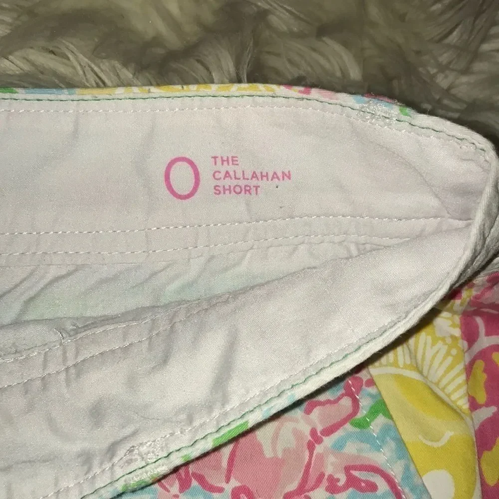 Lilly Pulitzer Callahan Shorts Patchwork Print